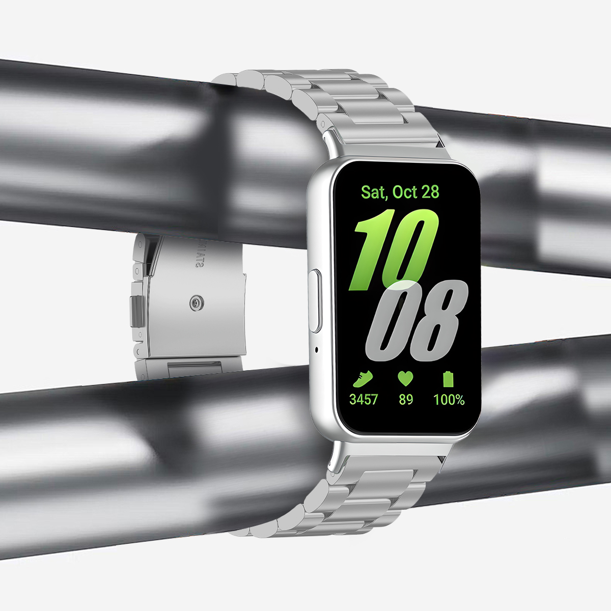 Luxury Watch Galaxy - Tali Baja Tahan Karat untuk Samsung