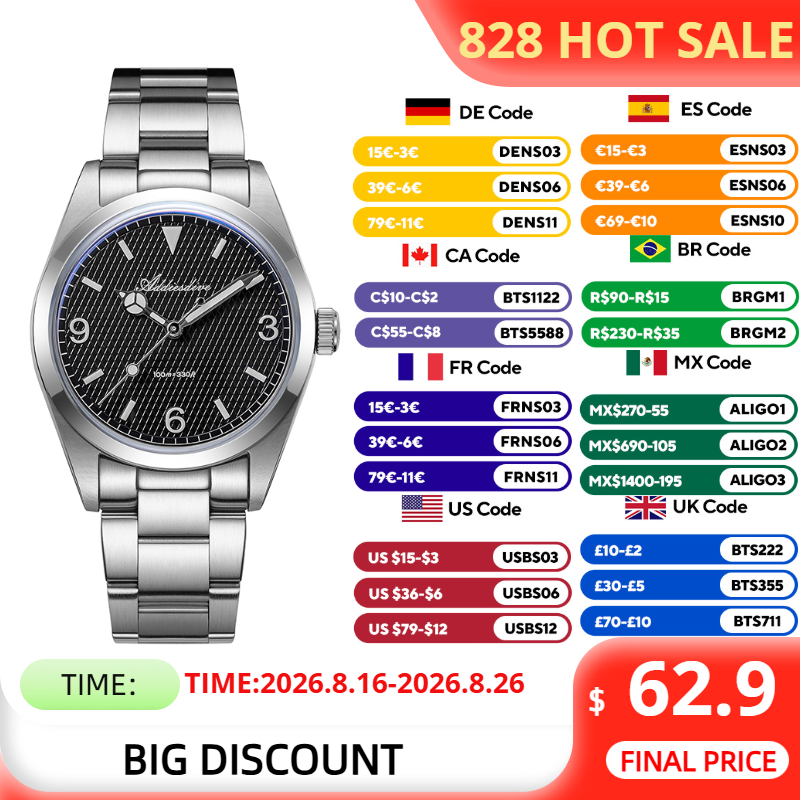 Luxury Watch Second Hand - ADDIESDIVE Jam Tangan Wanita Jam Tangan