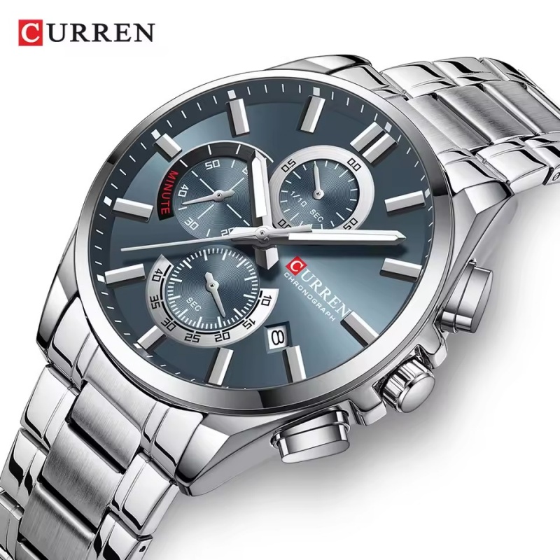 Luxury Watch Kids - CURREN 8475 Jam Tangan Quartz Pria
