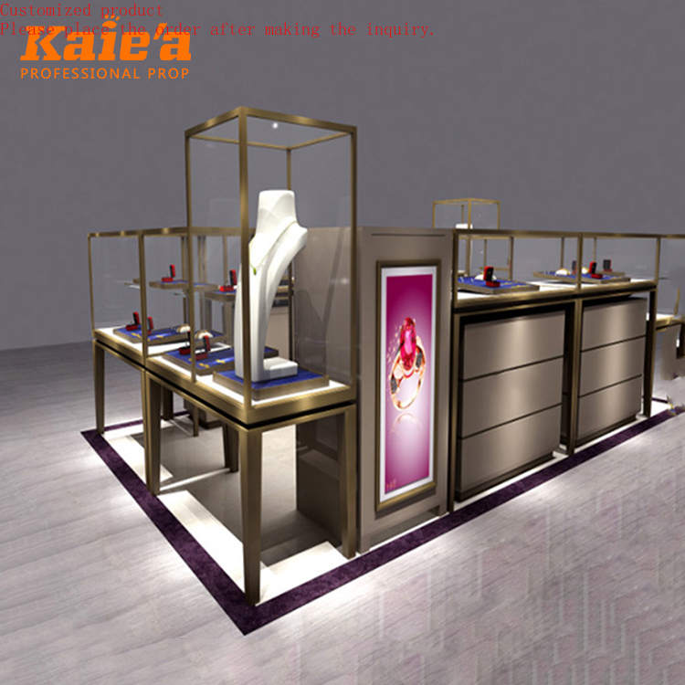 Luxury Watch E Jewellery - Desain Konter Showroom Jam Tangan/Perhiasan Mewah