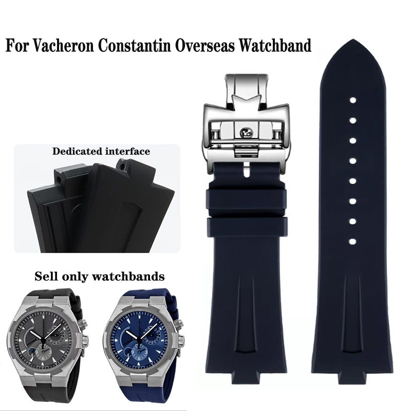 Luxury Watch Vacheron Constantin - Tali Jam Tangan Karet Silikon untuk