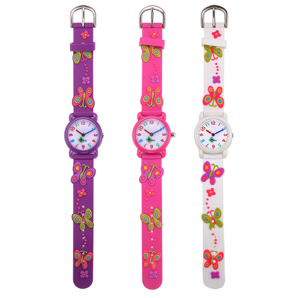 Luxury Watch Kids - Jam Tangan Kuarsa Silikon Anak-Anak dengan
