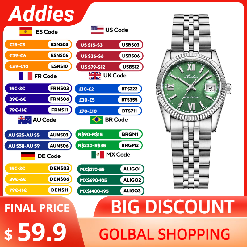 Luxury Watch Women - Addies Jam Tangan Mewah Berkualitas Tinggi
