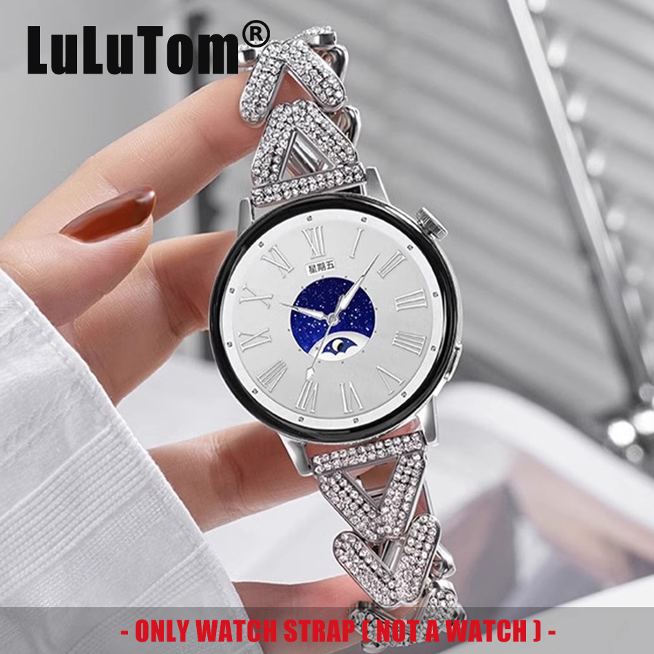 Luxury Watch Galaxy - Tali Logam Gandum Berlian Mewah untuk