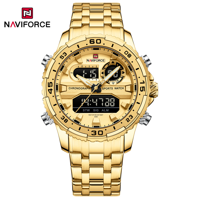 Luxury Watch Trading - NAVIFORCE Jam Tangan Kuarsa Pria Jam