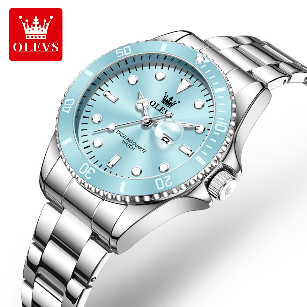 Luxury Watch Girl - OLEVS Jam Tangan Kuarsa Tahan Air