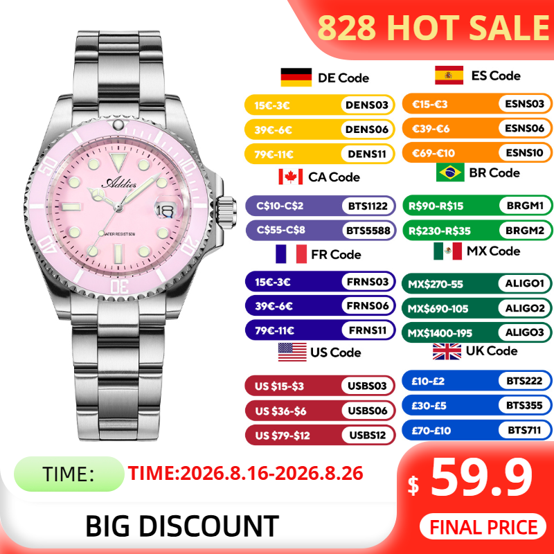 Luxury Watch Women - ADDIES Jam Tangan Wanita Tahan Air