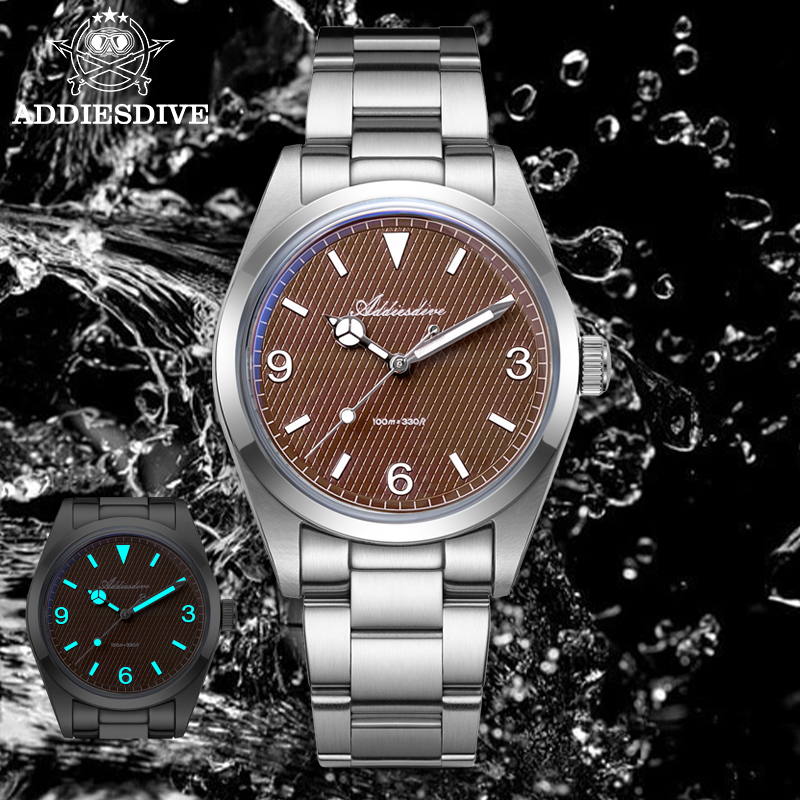 Luxury Watch Second Hand - ADDIESDIVE Jam Tangan Pria 36Mm Baja