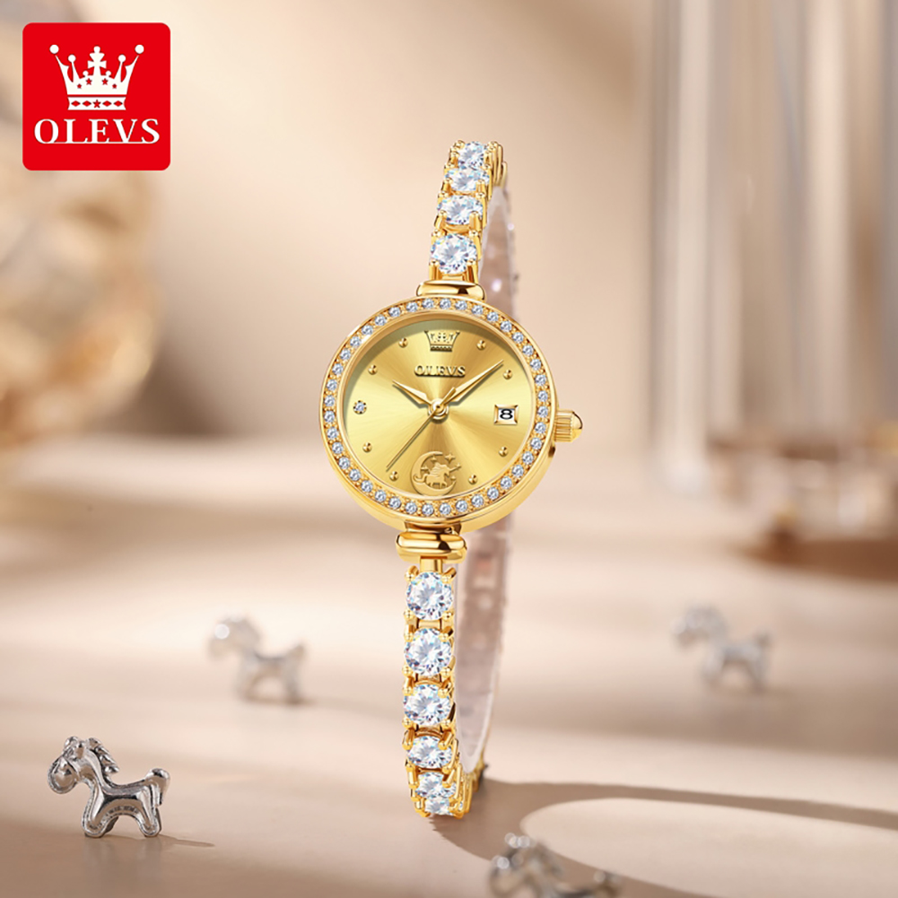 Luxury Watch E Jewellery - OLEVS Jam Tangan Wanita Asli Mewah
