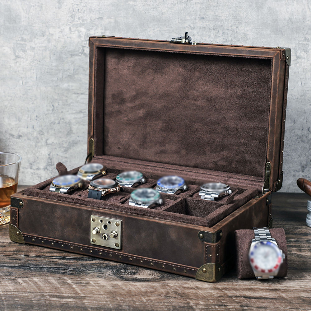 Luxury Watch Organizer - Kotak Jam Tangan Kulit Custom CONTACT'S