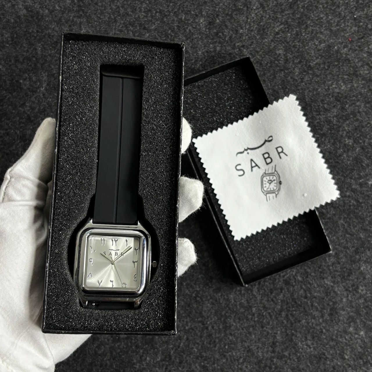 Luxury Watch Rubber Strap - Jam Tangan Pria SABR Angka Arab