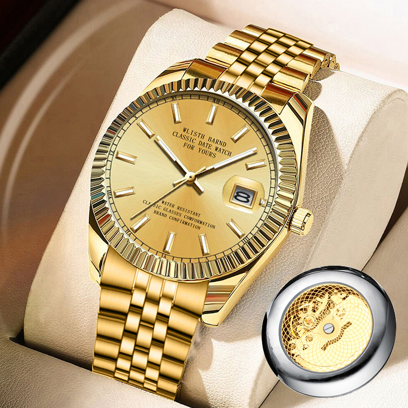 Luxury Watch Trading - Jam tangan kuarsa mekanis gesper kupu-kupu
