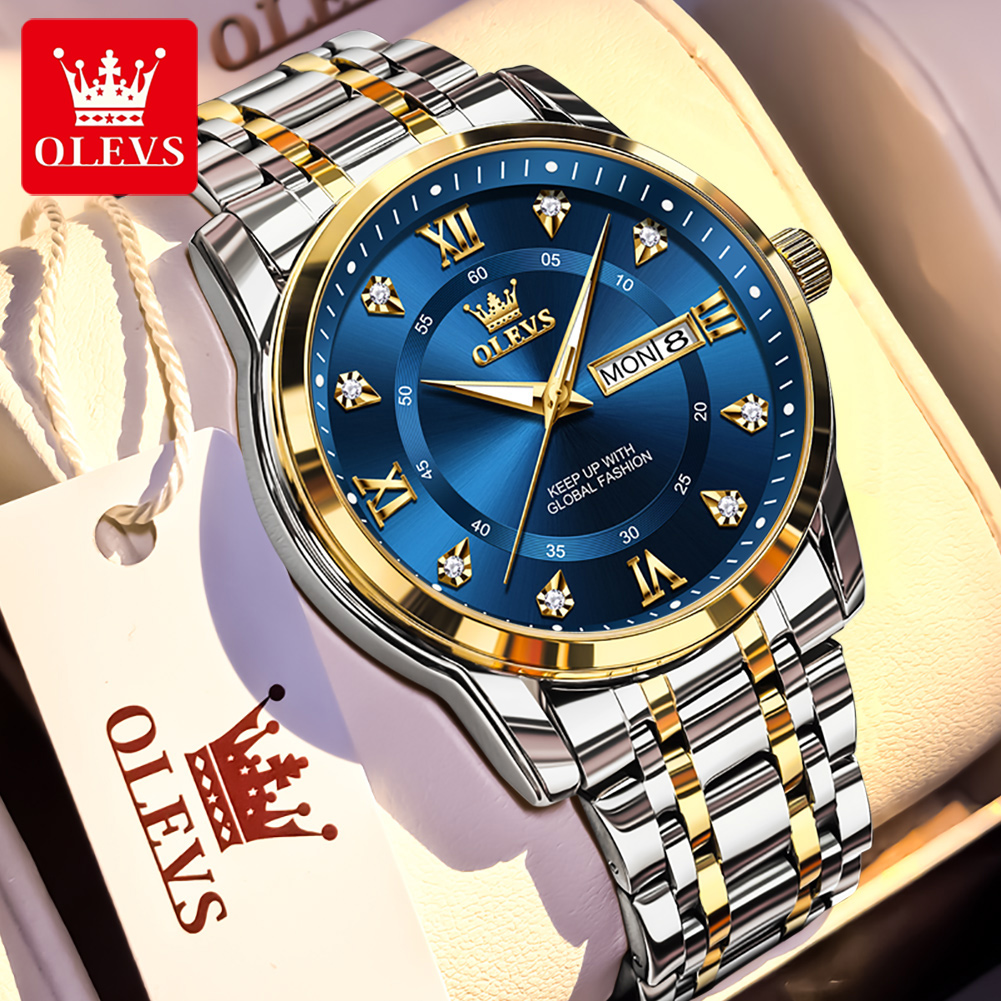 Luxury Watch Quality - OLEVS Jam Tangan Pria Modis Bermerek