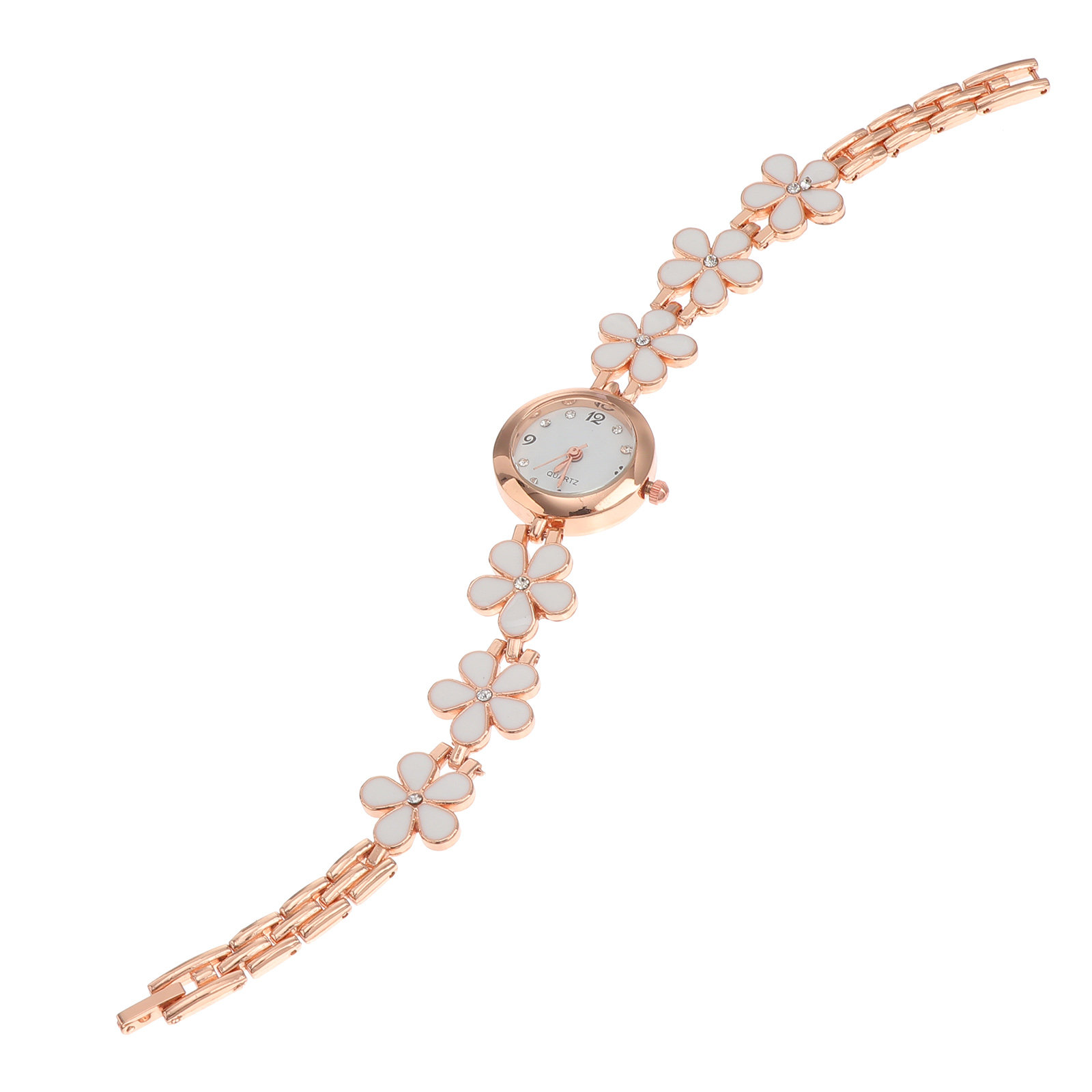Luxury Watch Women - Jam Tangan Eksklusif dengan Tali Putih