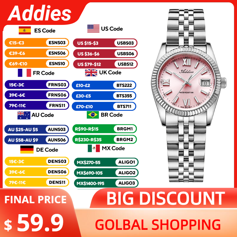 Luxury Watch Organizer - Addies Jam Tangan Wanita Mewah Jam