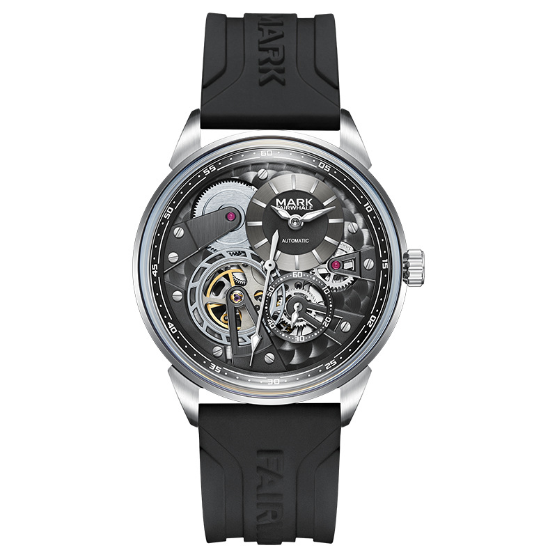 Luxury Watch Rubber Strap - Jam Tangan Mekanis Otomatis Mewah untuk