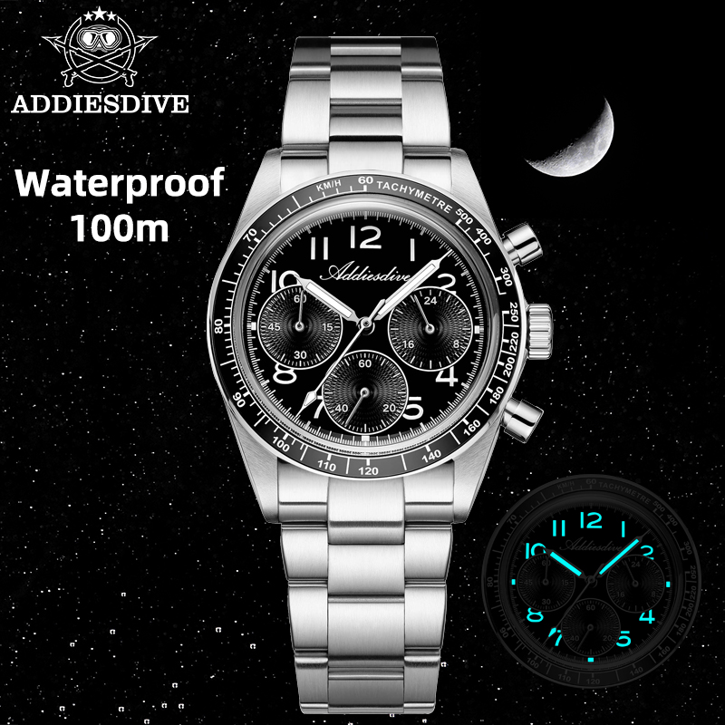 Luxury Watch Second Hand - ADDIESDIVE 2026 Jam Tangan Pria Kuarsa