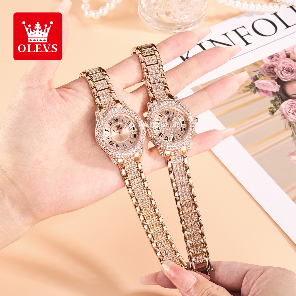 OLEVS Jam Tangan Wanita Mewah  - Luxury Watch Women ulasan dan harga