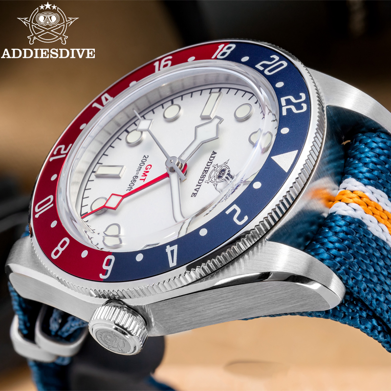 ADDIESDIVE Jam Tangan Kuarsa P - Gmt Dual Timezone Watch ulasan dan harga