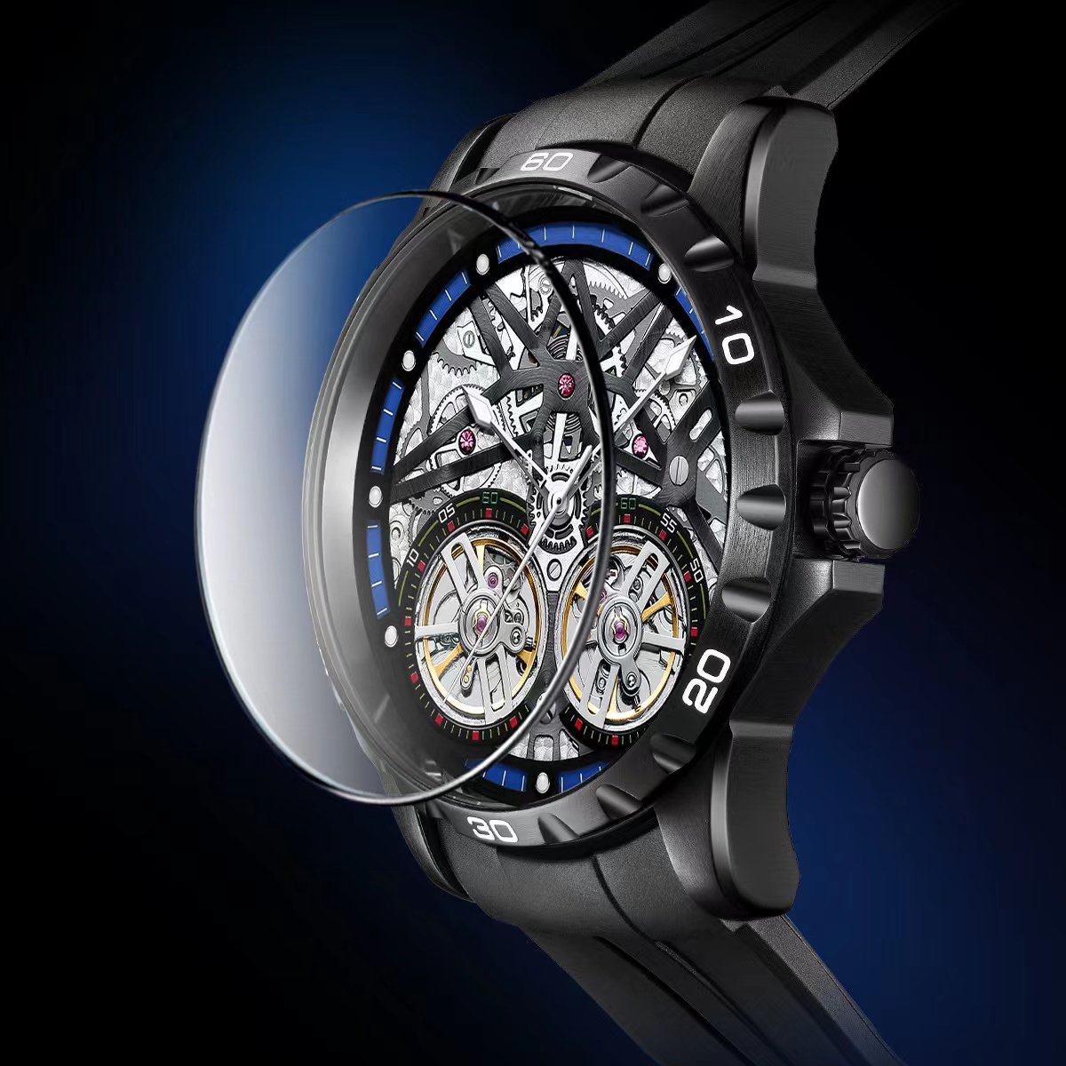 Mark Fairwhale jam tangan meka - Luxury Watch Rubber Strap ulasan dan harga