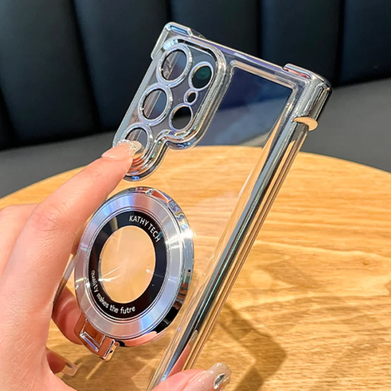 Casing Transparan Anti Bentura - Luxury Watch Galaxy ulasan dan harga
