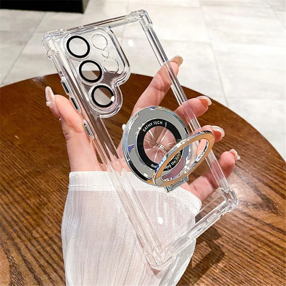 Casing Transparan Anti Bentura - Luxury Watch Galaxy ulasan dan harga