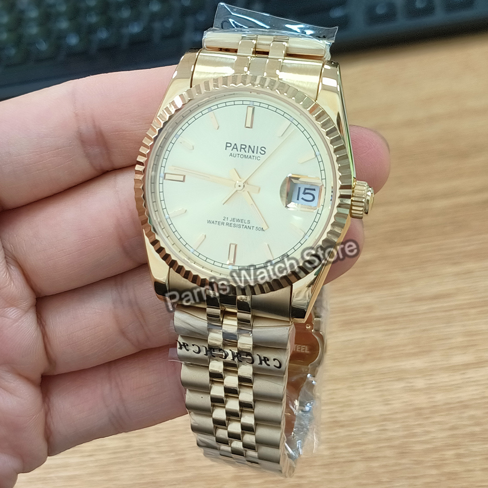Parnis jam tangan otomatis pri - Rolex Watch Datejust ulasan dan harga