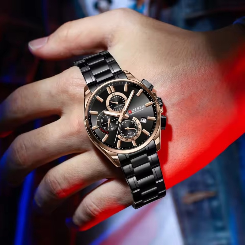 CURREN 8475 Jam Tangan Quartz  - Luxury Watch Kids ulasan dan harga