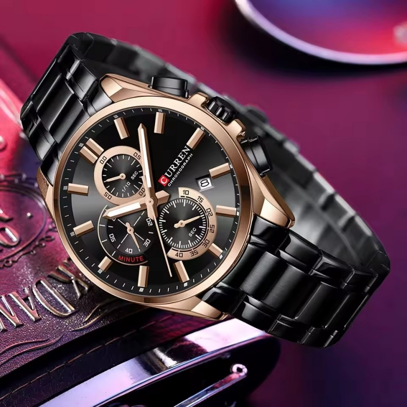 CURREN 8475 Jam Tangan Quartz  - Luxury Watch Kids ulasan dan harga