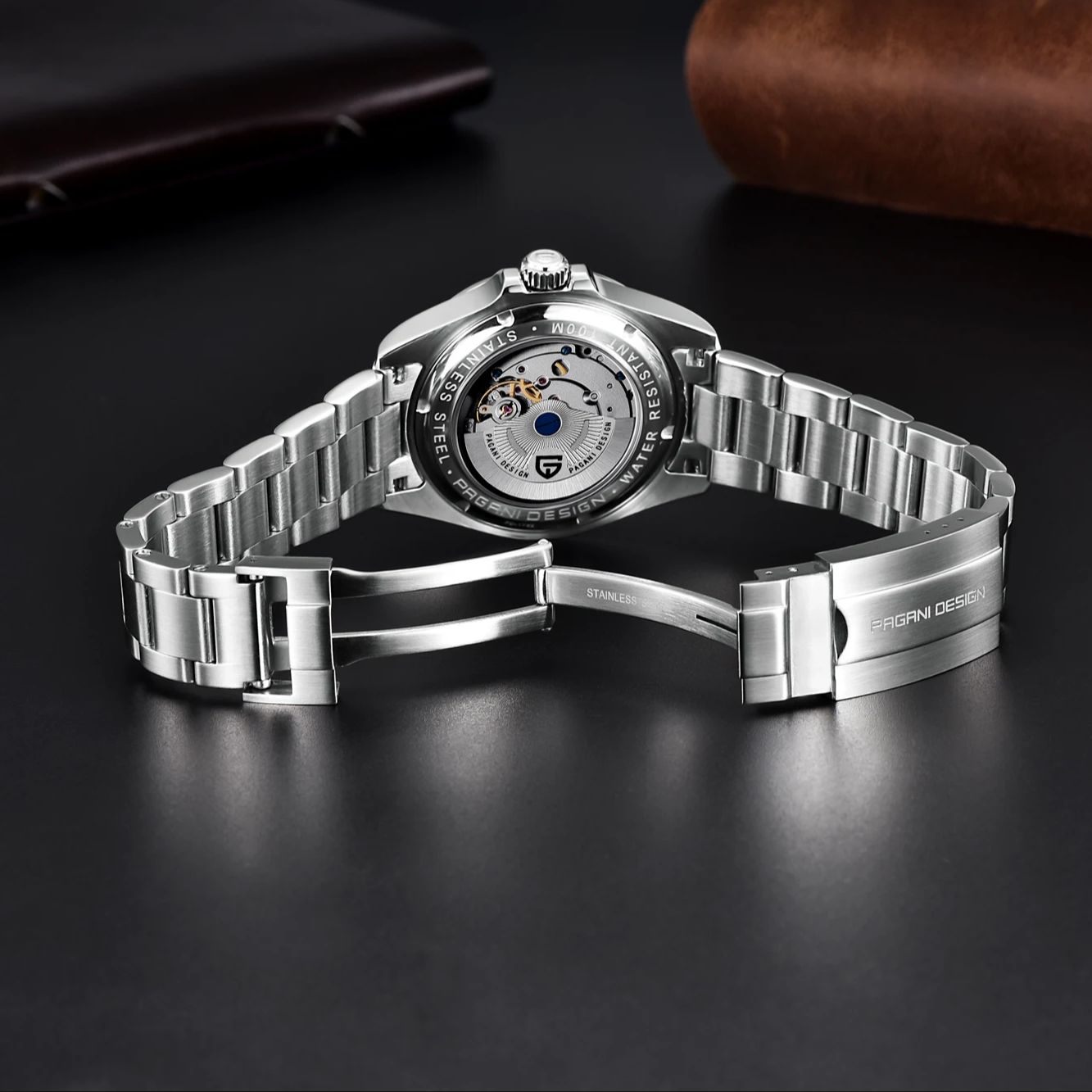 PD1762 PAGANI DESIGN Jam Tanga - Gmt Dual Timezone Watch ulasan dan harga