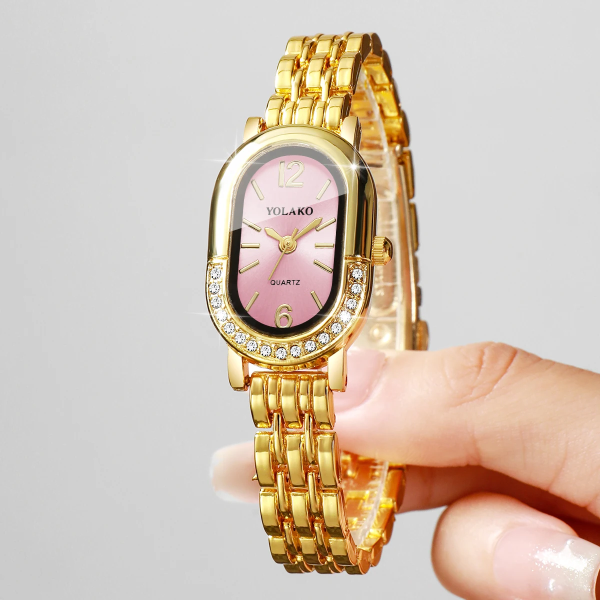 Jam Tangan Kuarsa Wanita Berli - Luxury Watch Girl ulasan dan harga