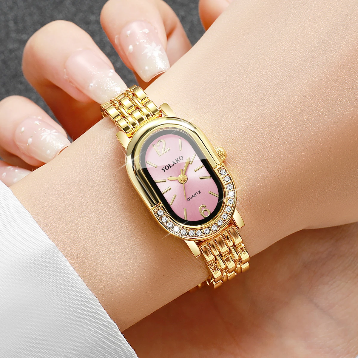 Jam Tangan Kuarsa Wanita Berli - Luxury Watch Girl ulasan dan harga