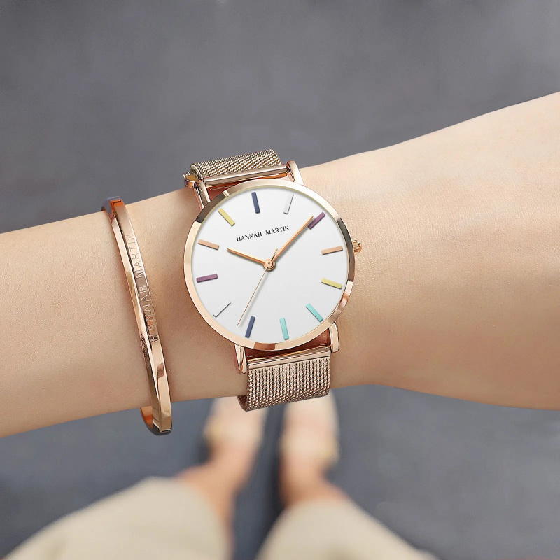 Jam Tangan Wanita Minimalis Cu - Luxury Watch Brands Logo ulasan dan harga