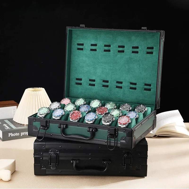 Kotak Penyimpanan Jam Tangan M - Luxury Watch Brands Logo ulasan dan harga