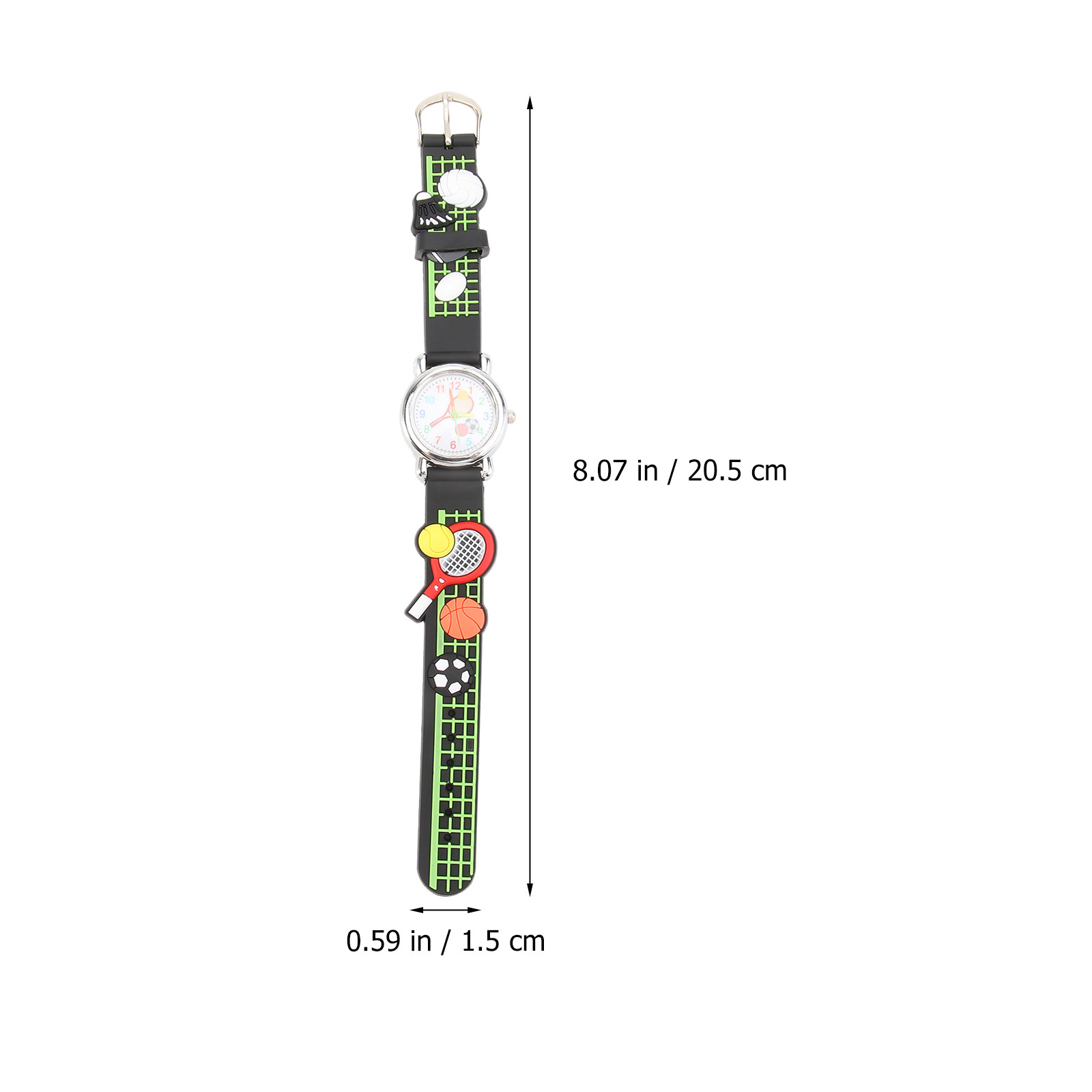 Jam Tangan Anak Raket Tenis 3D - Luxury Watch Kids ulasan dan harga