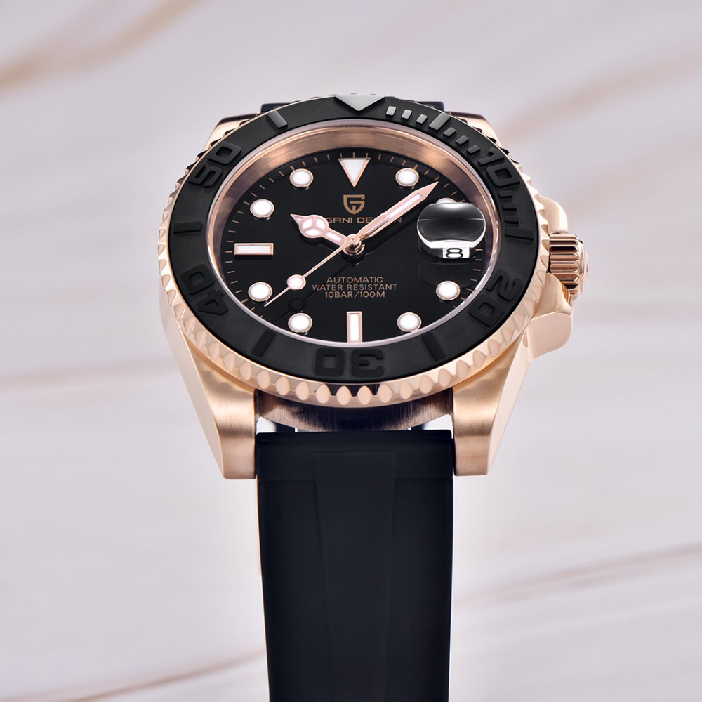 Jam Tangan Otomatis PAGANI DES - Luxury Watch Rubber Strap ulasan dan harga