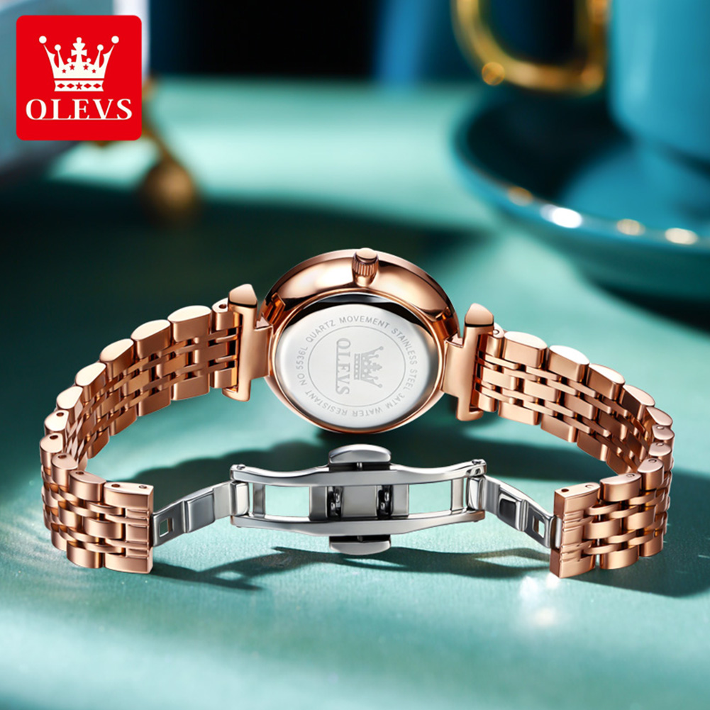 Jam Tangan Wanita OLEVS 5536 M - Luxury Watch & Jewellery Recensioni ulasan dan harga