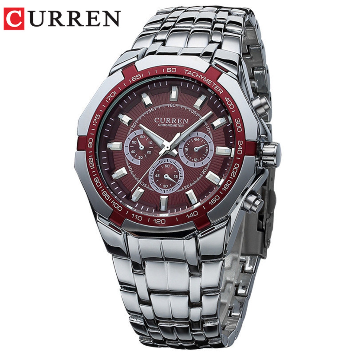 CURREN Jam Tangan Pria Olahrag - Luxury Watch Quality ulasan dan harga