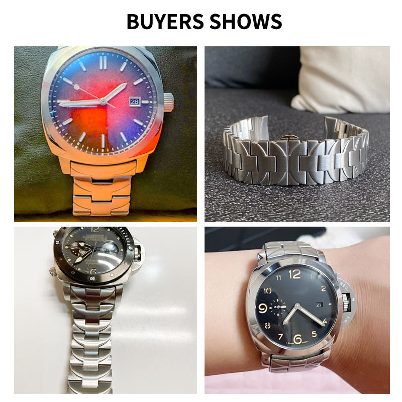 Tali jam tangan logam berantar - Luxury Watch Panerai ulasan dan harga
