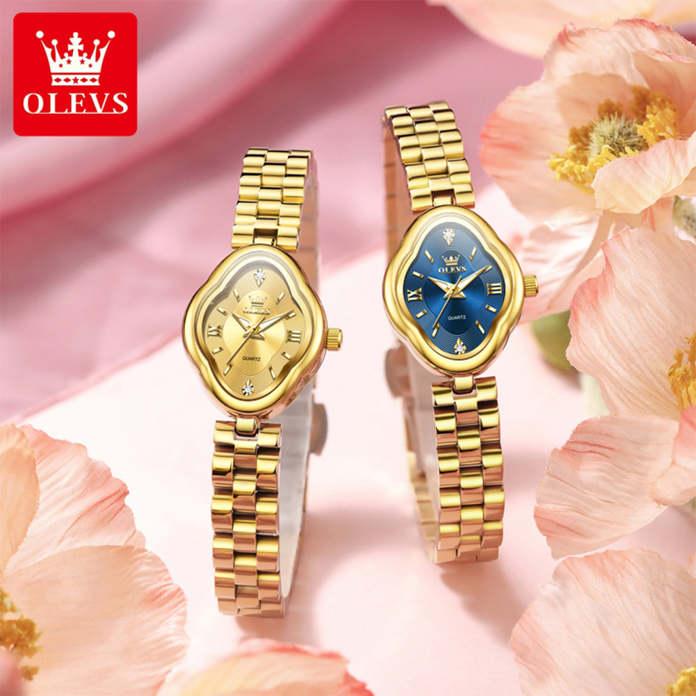 OLEVS Jam Tangan Kuarsa Wanita - Luxury Watch Girl ulasan dan harga