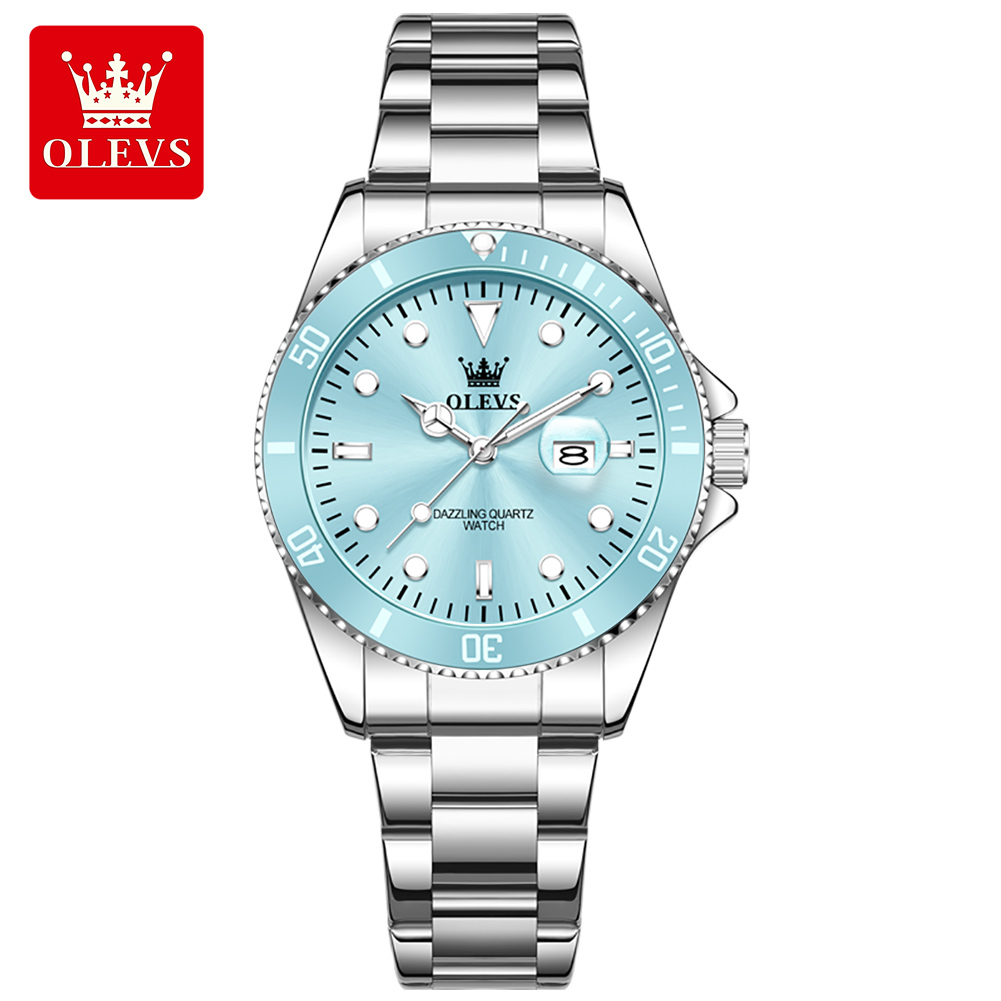 OLEVS Jam Tangan Kuarsa Tahan  - Luxury Watch Girl ulasan dan harga