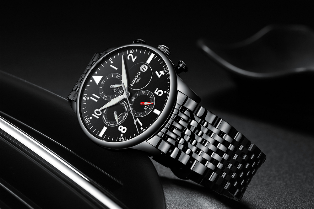 Jam Tangan Pria NIBOSI Fashion - Luxury Watch For Men ulasan dan harga