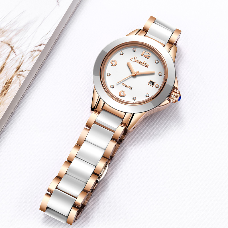 Sunkta Jam Tangan Wanita Kuars - Luxury Watch Women ulasan dan harga
