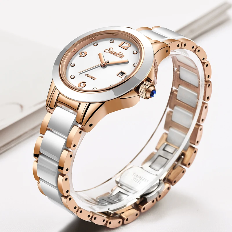 Sunkta Jam Tangan Wanita Kuars - Luxury Watch Women ulasan dan harga