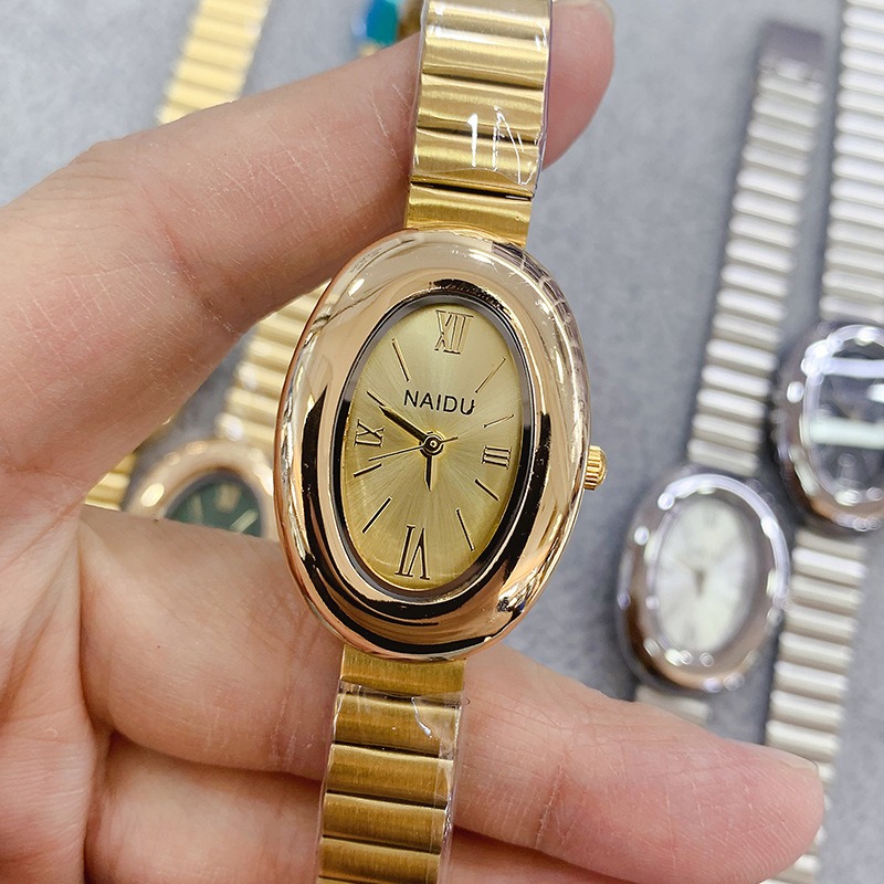 Jam Tangan Kuarsa Wanita Oval  - Lux Watch ulasan dan harga