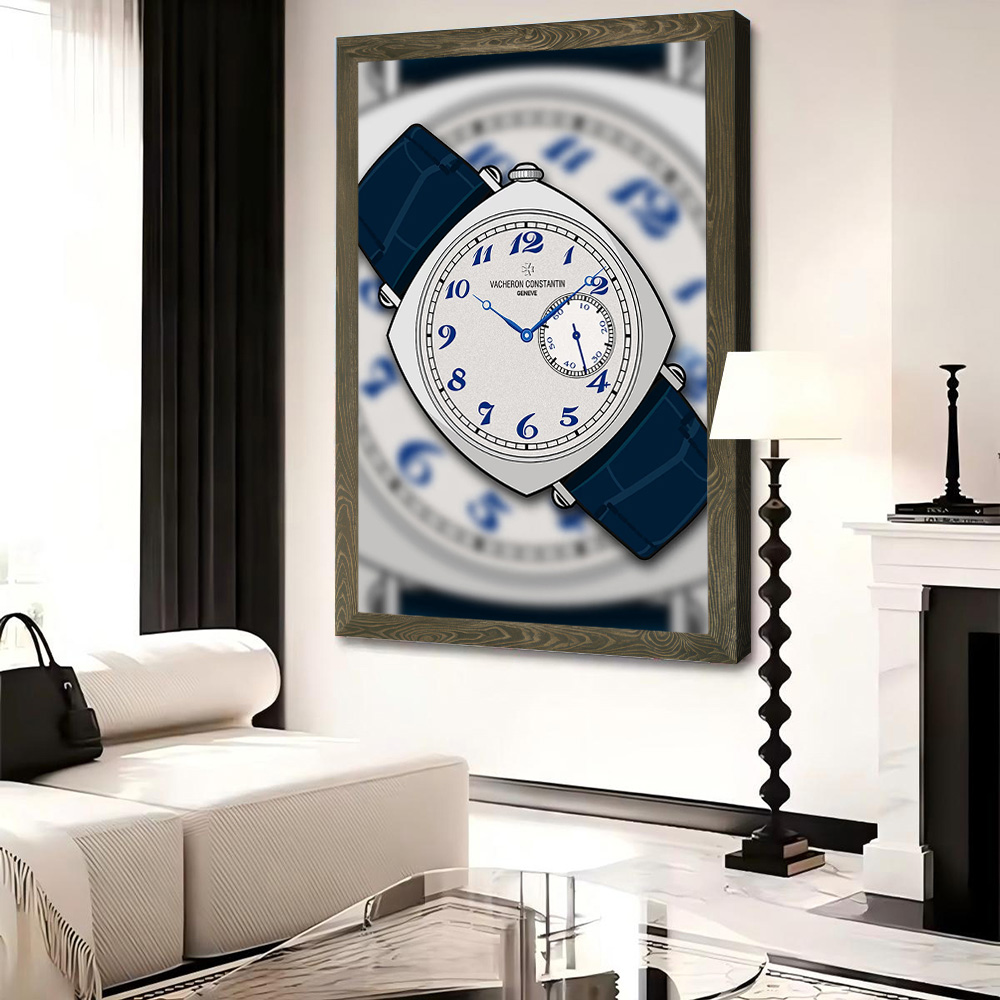 Poster Kanvas Cetak Jam Tangan - Luxury Watch Vacheron Constantin ulasan dan harga