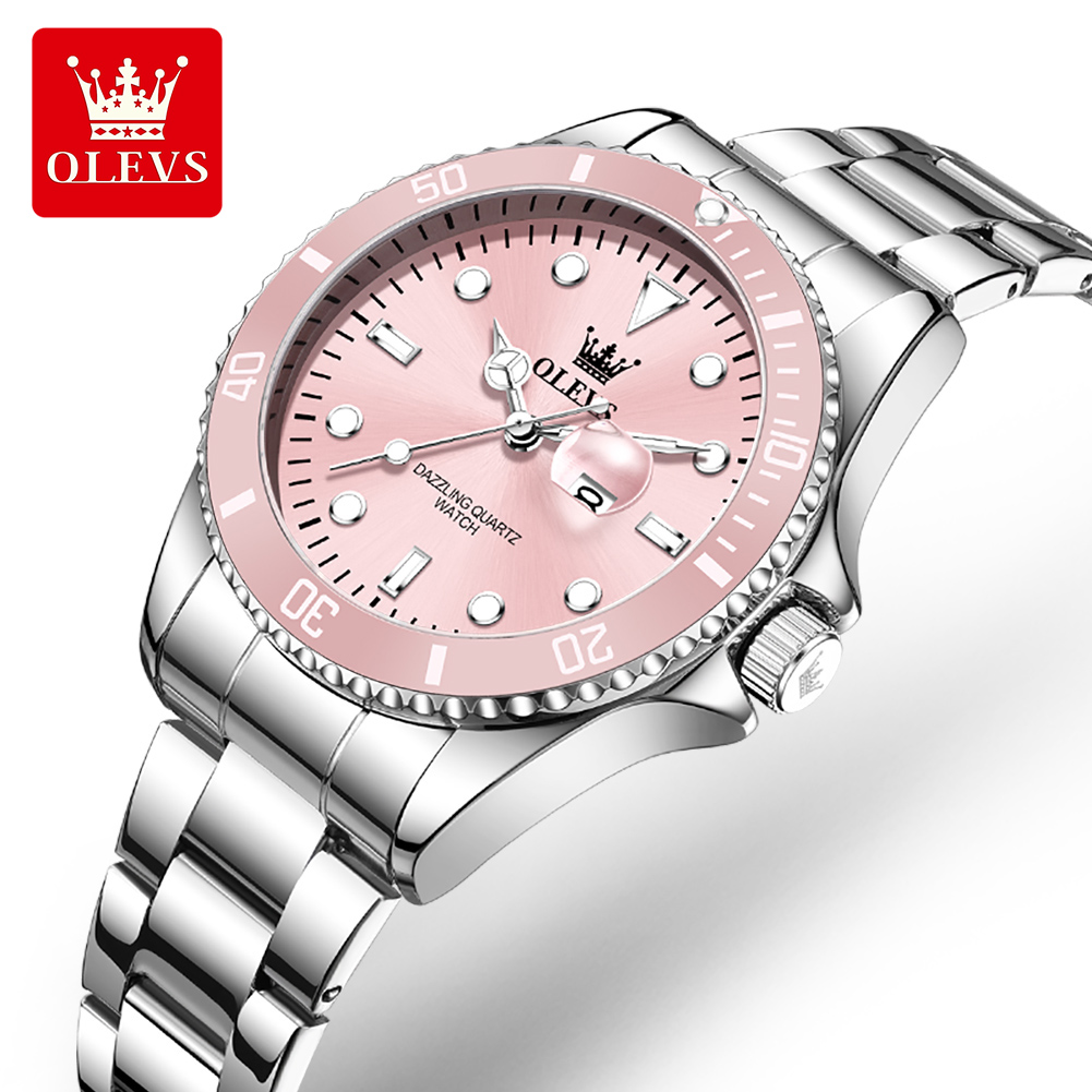 OLEVS Jam Tangan Wanita Kuarsa - Luxury Watch Girl ulasan dan harga