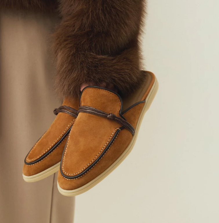 Sepatu Loafer Kulit Suede Mewa - Luxury Watch Girl ulasan dan harga
