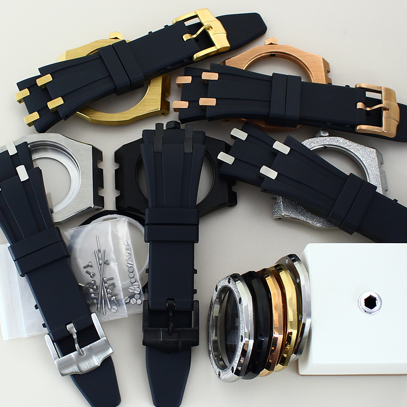 Keperakan 41mm jam tangan pria - Luxury Watch Rubber Strap ulasan dan harga