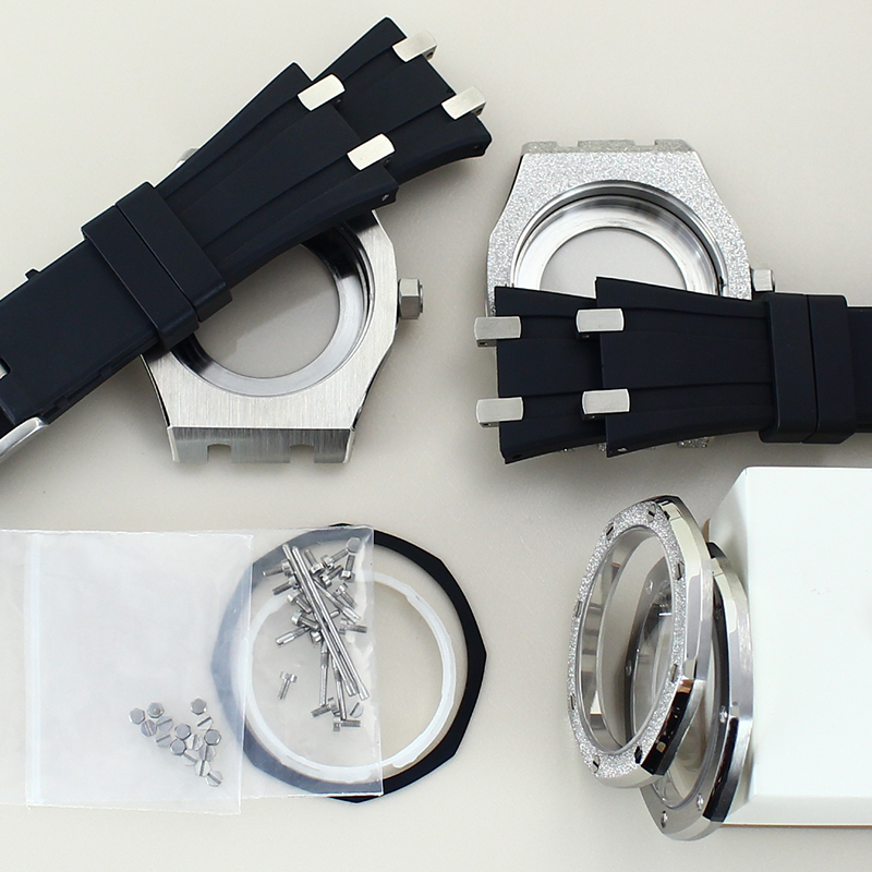Keperakan 41mm jam tangan pria - Luxury Watch Rubber Strap ulasan dan harga